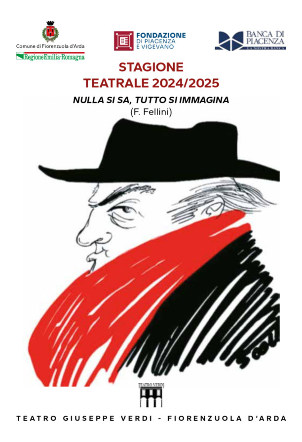 Nulla si sa, tutto si immagina - Stagione Teatrale 2024/2025 Teatro Verdi Fiorenzuola d'Arda