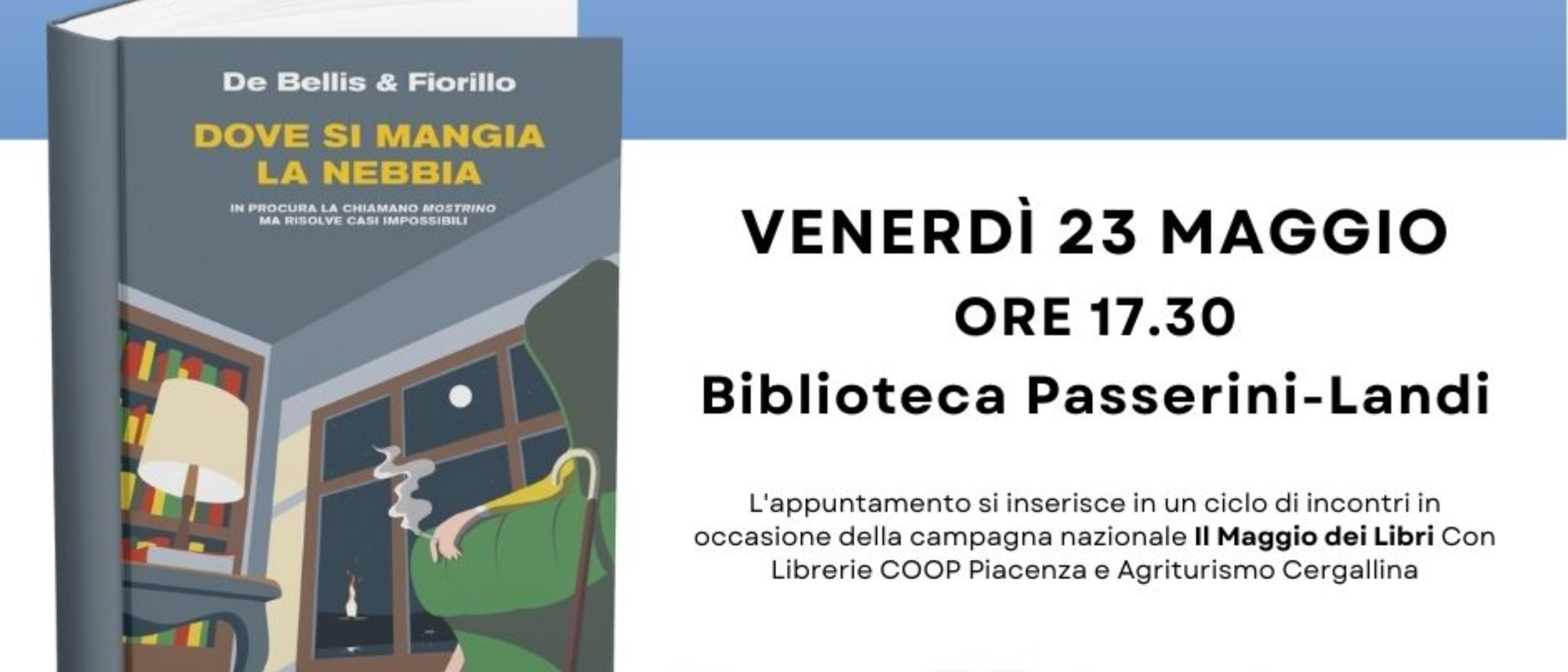 Stefano De Bellis e Edgardo Fiorillo presentano "Dove si mangia la nebbia"
