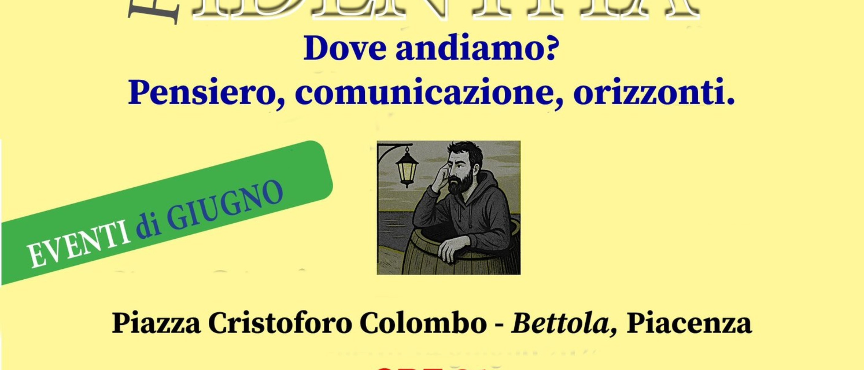 Festival Radici e Identità - Dove andiamo? Pensiero, comunicazione, orizzonti.