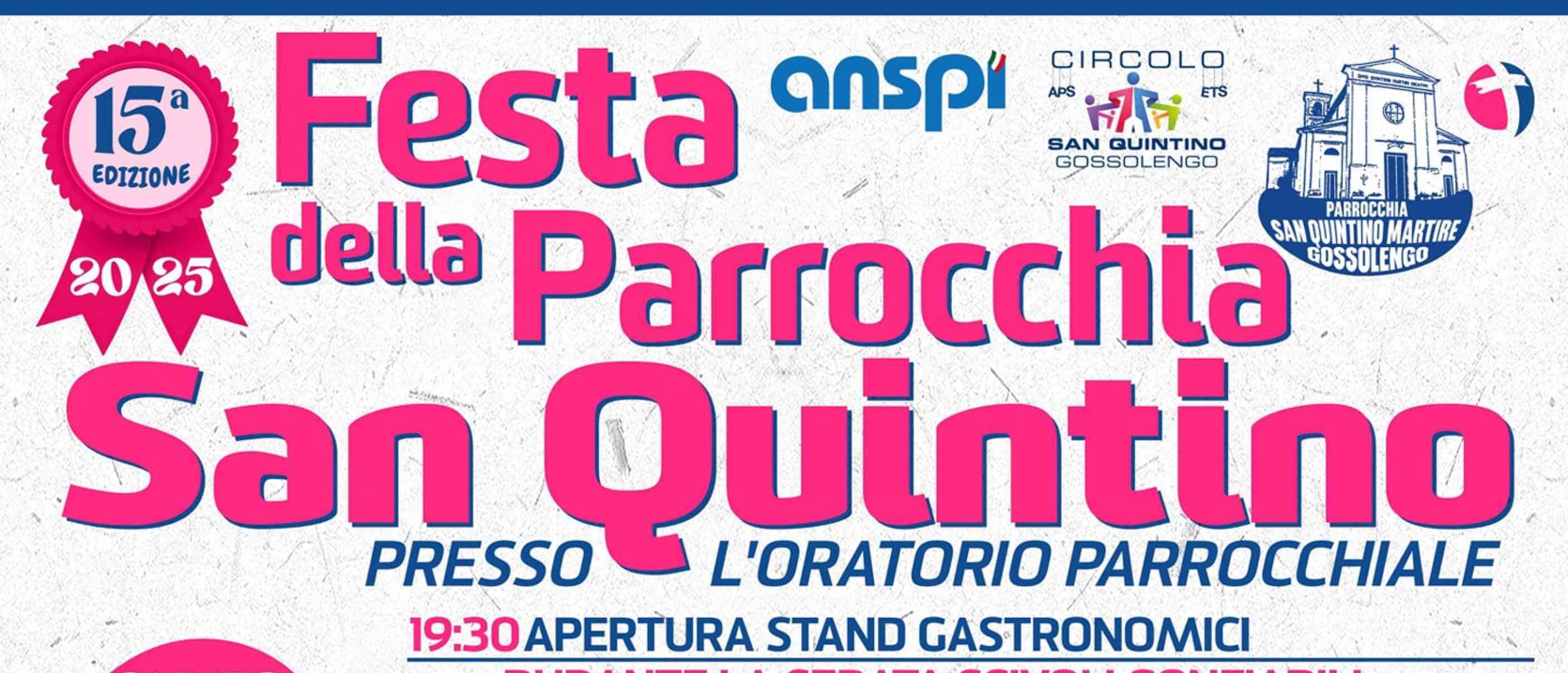 15° Festa della Parrocchia di San Quintino