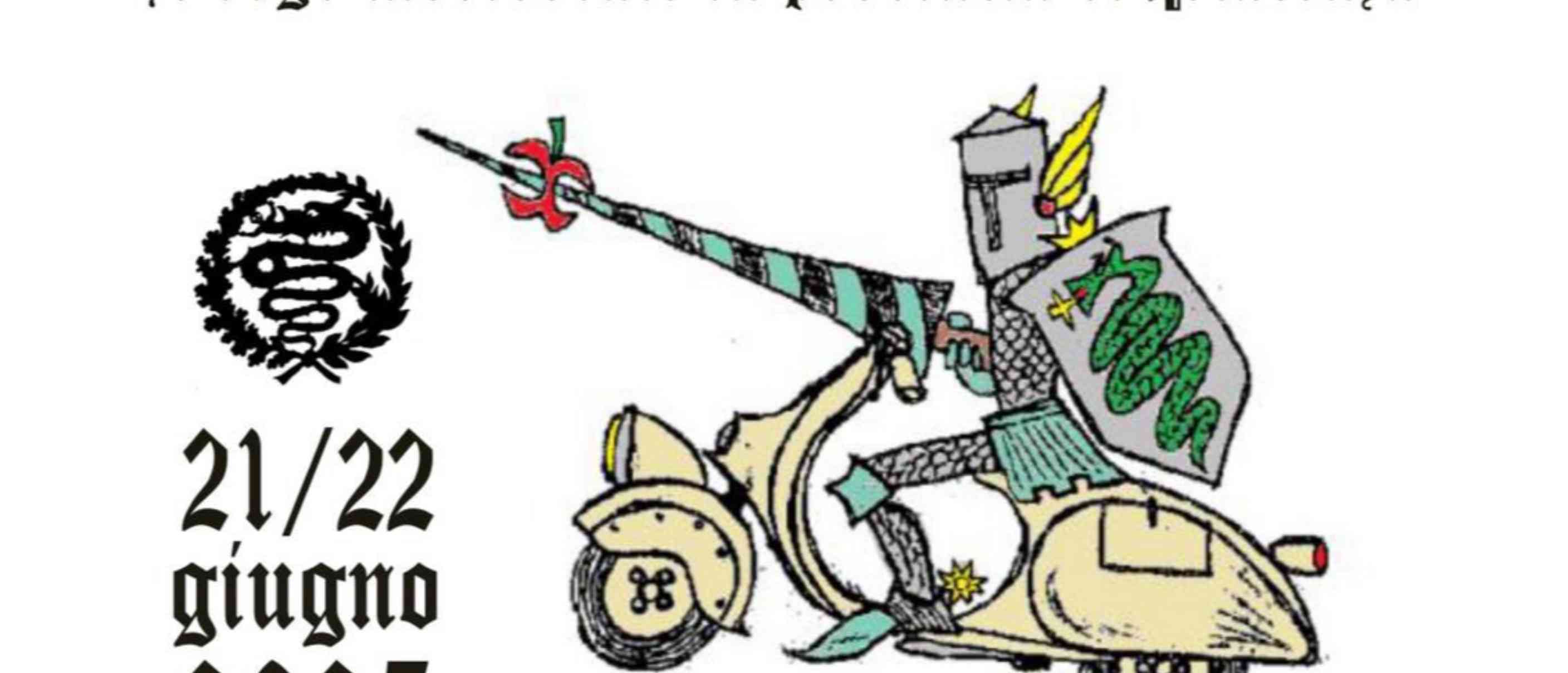 Vespa Raduno Nazionale a Grazzano Visconti