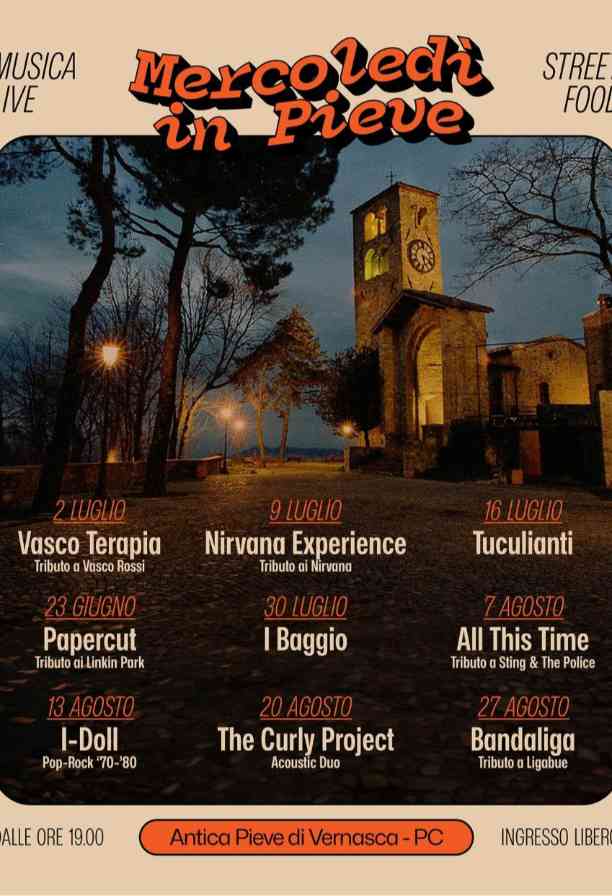 Mercoledì in Pieve - Si accende l'estate a Vernasca
