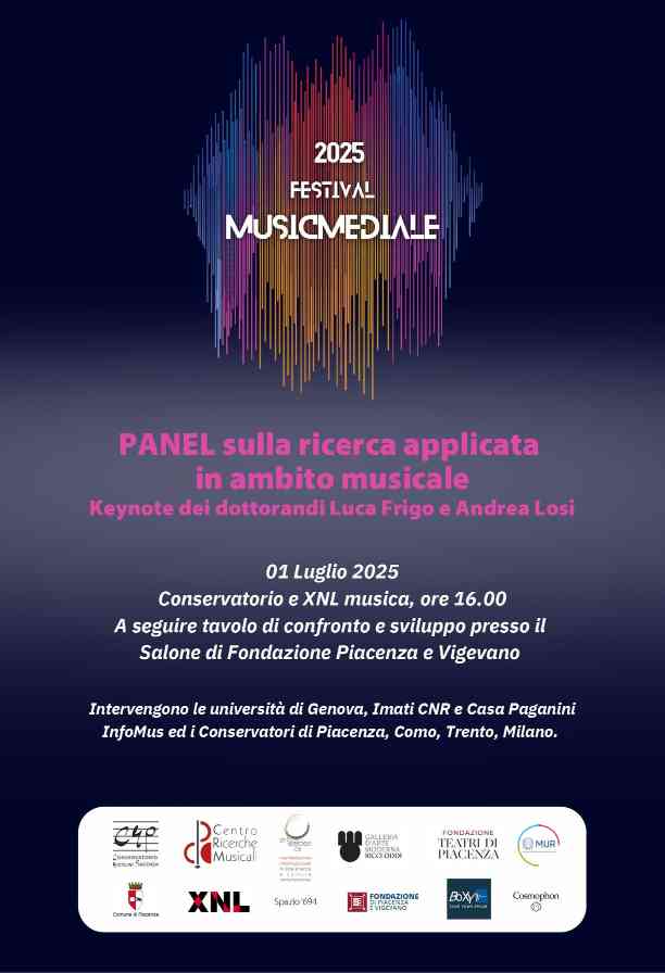 PANEL sulla ricerca musicale applicata