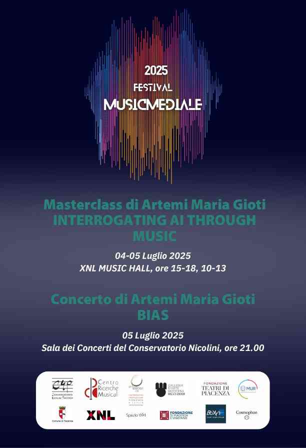 Masterclass di Artemi Maria Gioti: interrogating ai through music