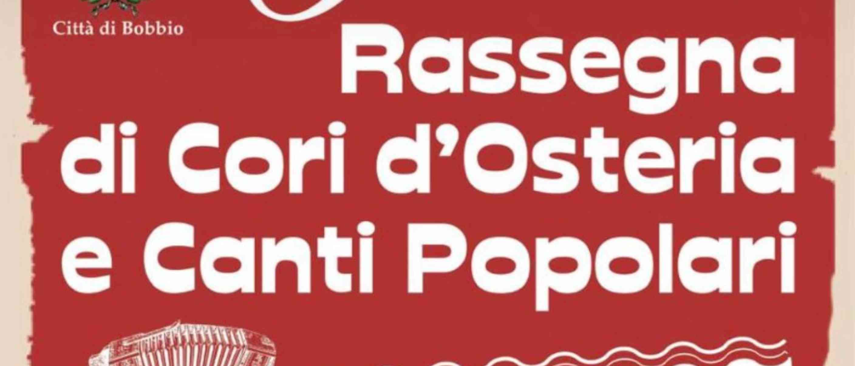 43° Rassegna di Cori d'Osteria e Canti Popolari