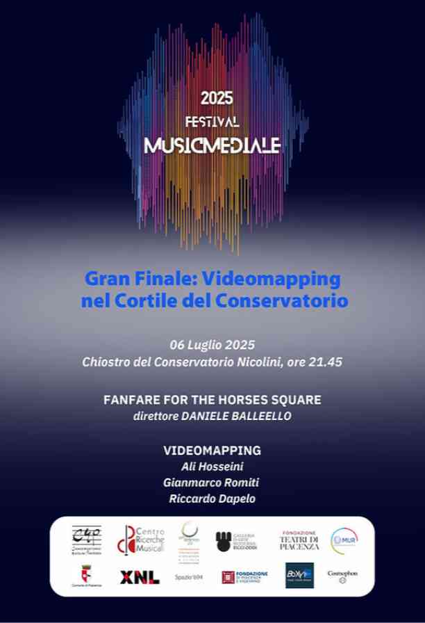 Gran Finale: Videomapping nel Cortile del Conservatorio
