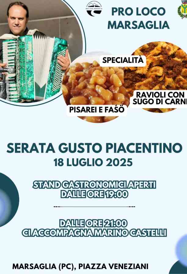 Serata gusto piacentino
