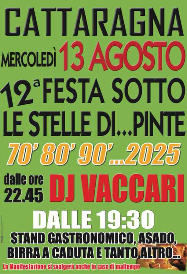 Festa sotto le Stelle di... Pinte
