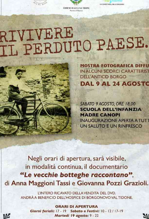 Rivivere il perduto paese…