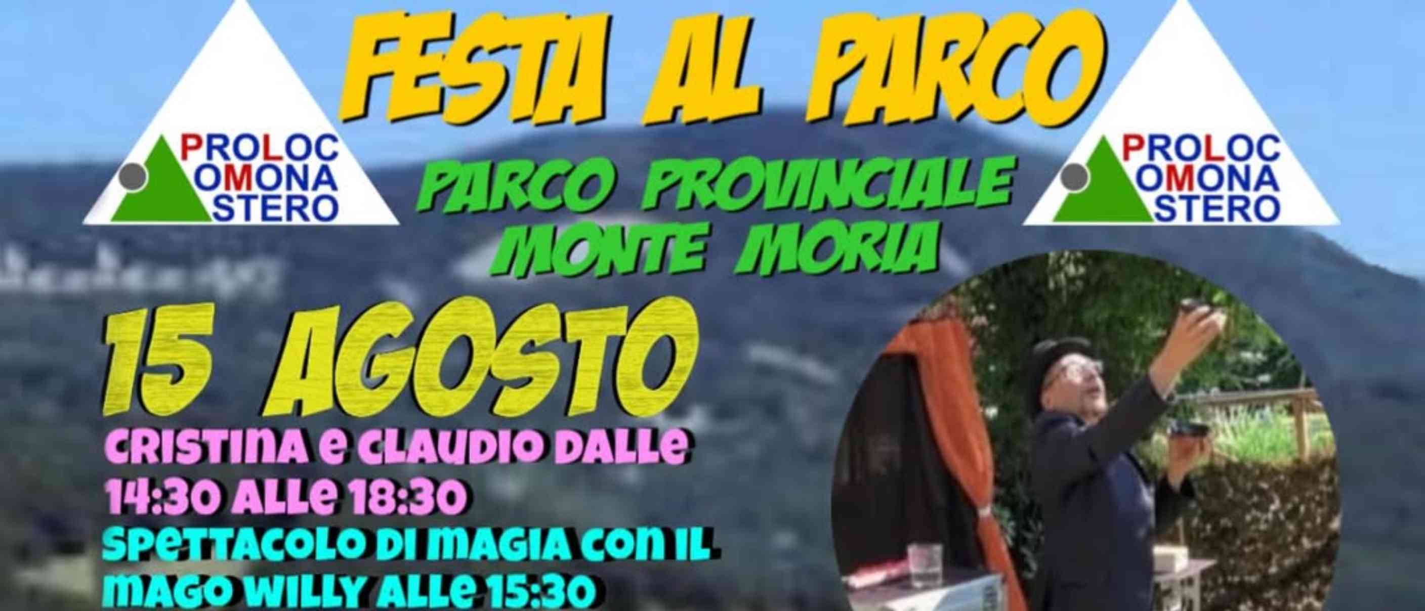 Festa al Parco Provinciale Monte Moria