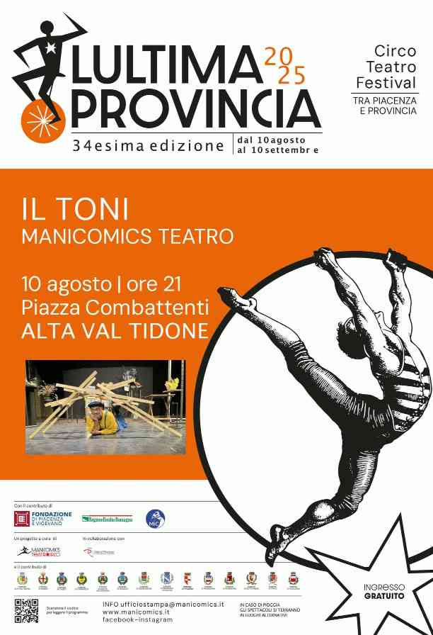Spettacolo “Il Toni” – Manicomics Teatro