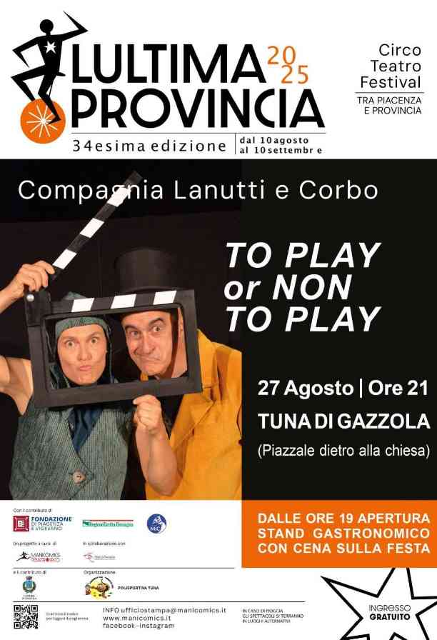 Compagnia Lannutti e Corbo in "To play or not to play"