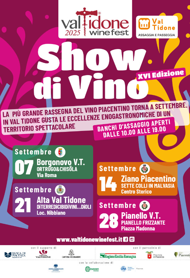 Valtidone Wine Fest - XVI° edizione