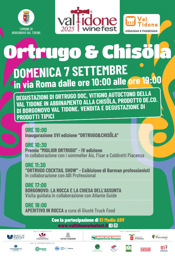 Ortrugo e Chisöla - Borgonovo Val Tidone