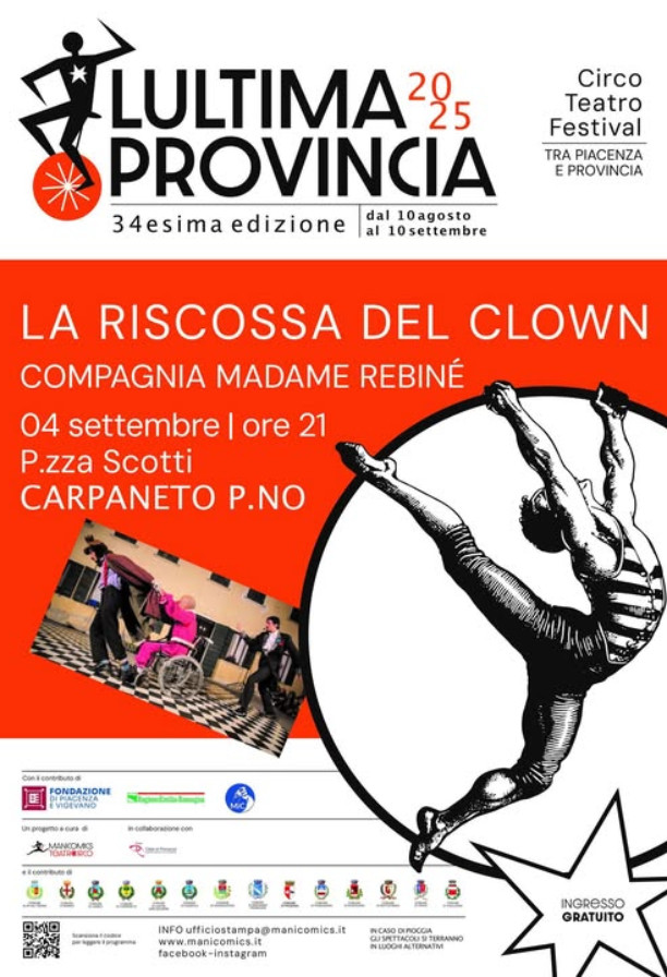 Compagnia Madame Rebiné in La riscossa del clown