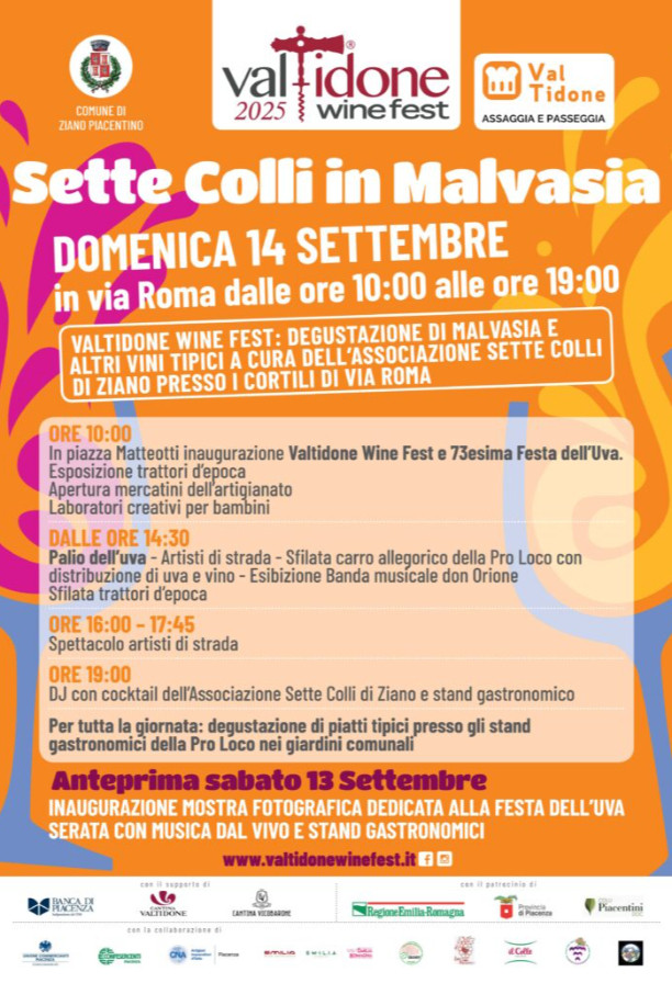 Sette Colli in Malvasia - Ziano Piacentino