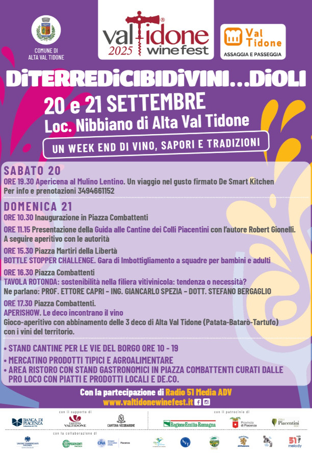 DiTerreDiCibiDiVini…DiOli - Nibbiano, Alta Val Tidone