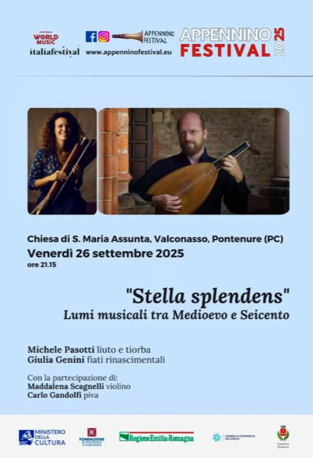 "Stella splendens" - Lumi musicali tra Medioevo e Seicento