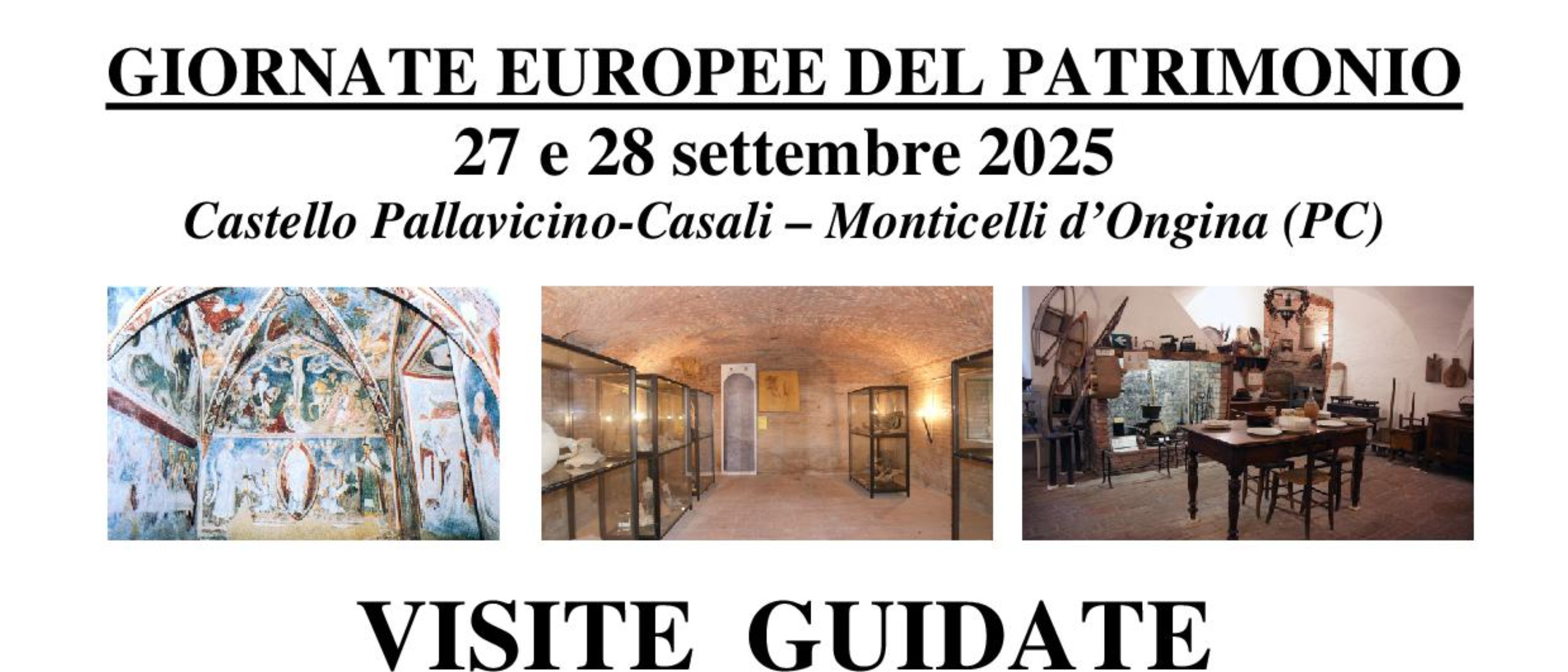 Giornate Europee del Patrimonio – Castello Pallavicino-Casali