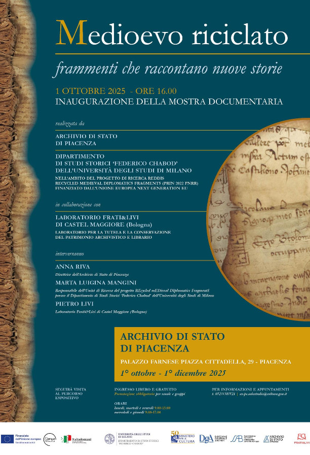 Medioevo riciclato – Frammenti che raccontano nuove storie