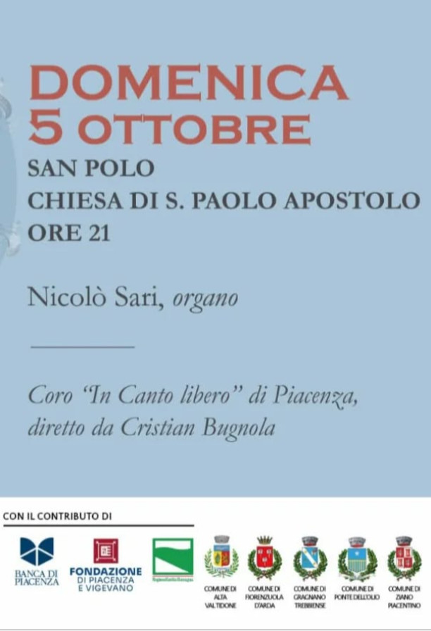 Antichi Organi 2025: Nicoló Sari e il Coro “In Canto Libero”