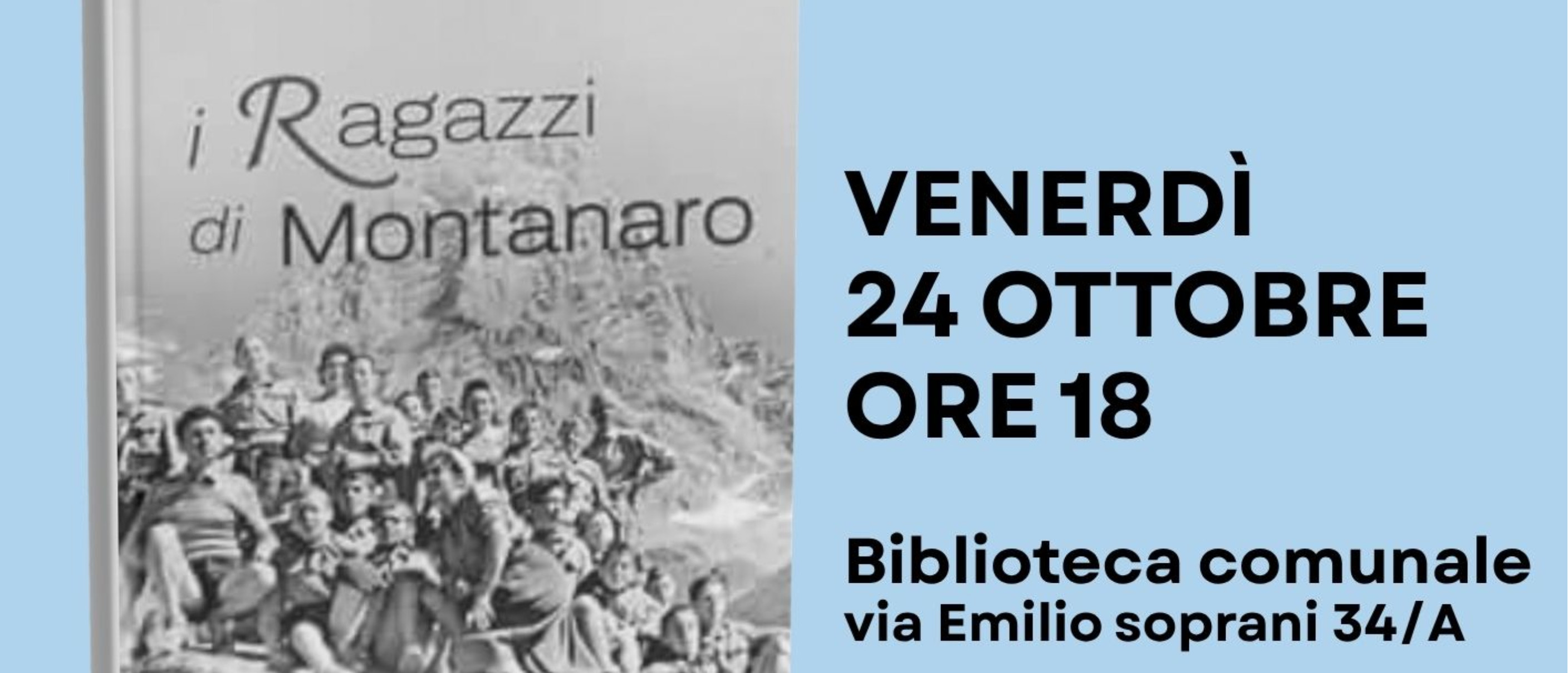 Antonio Farinotti presenta “I ragazzi di Montanaro”