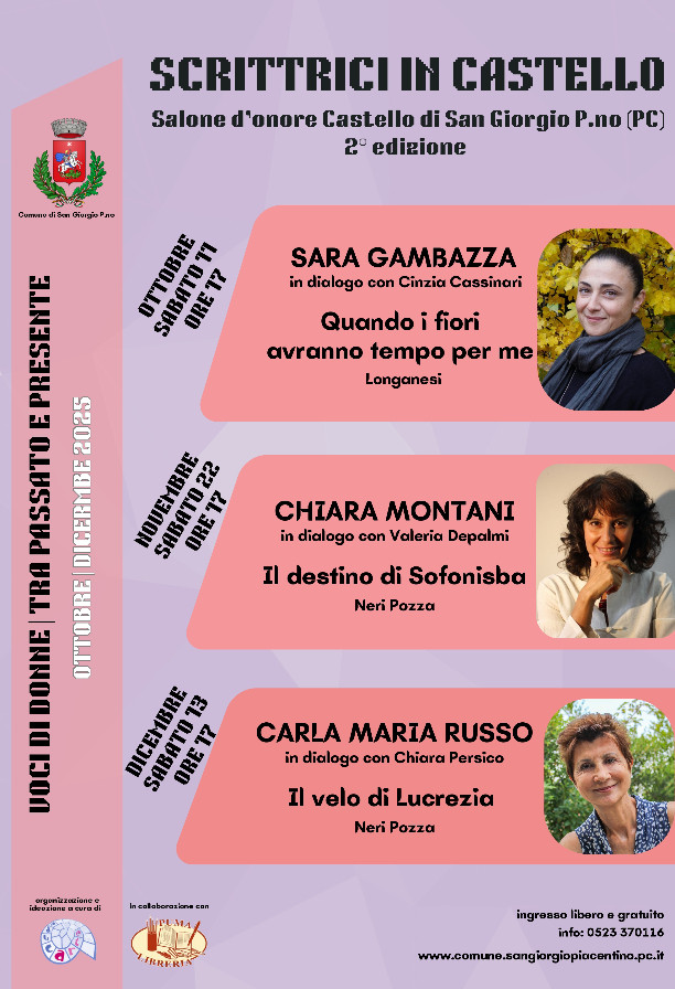 Scrittrici in Castello con Carla Maria Russo