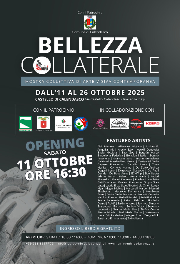 Mostra collettiva di arte visiva contemporanea “Bellezza Collaterale”