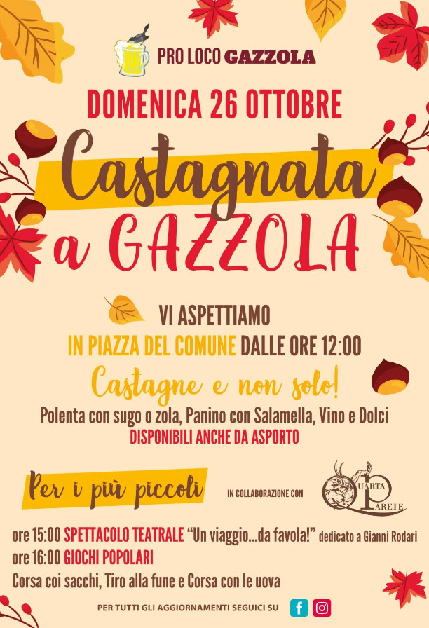 Castagnata a Gazzola