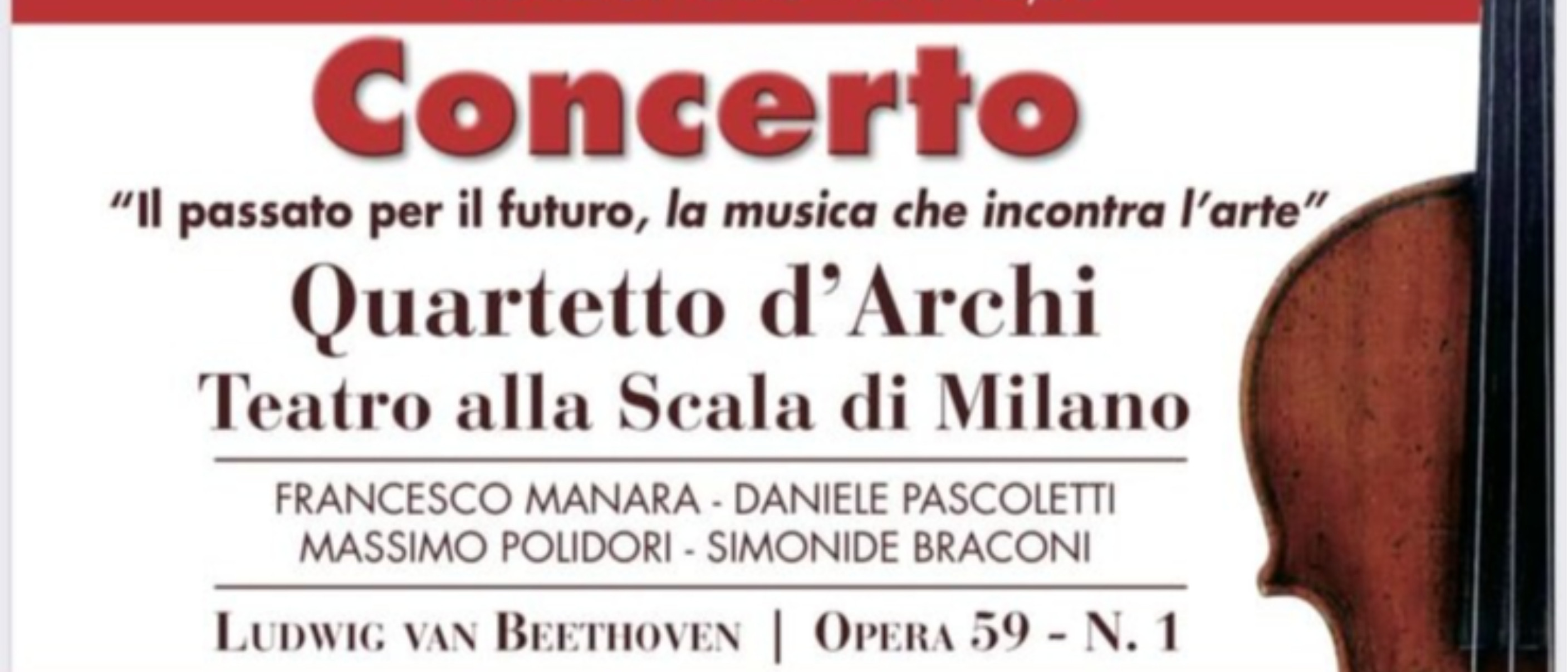 Il passato per il futuro, la musica che incontra l’arte