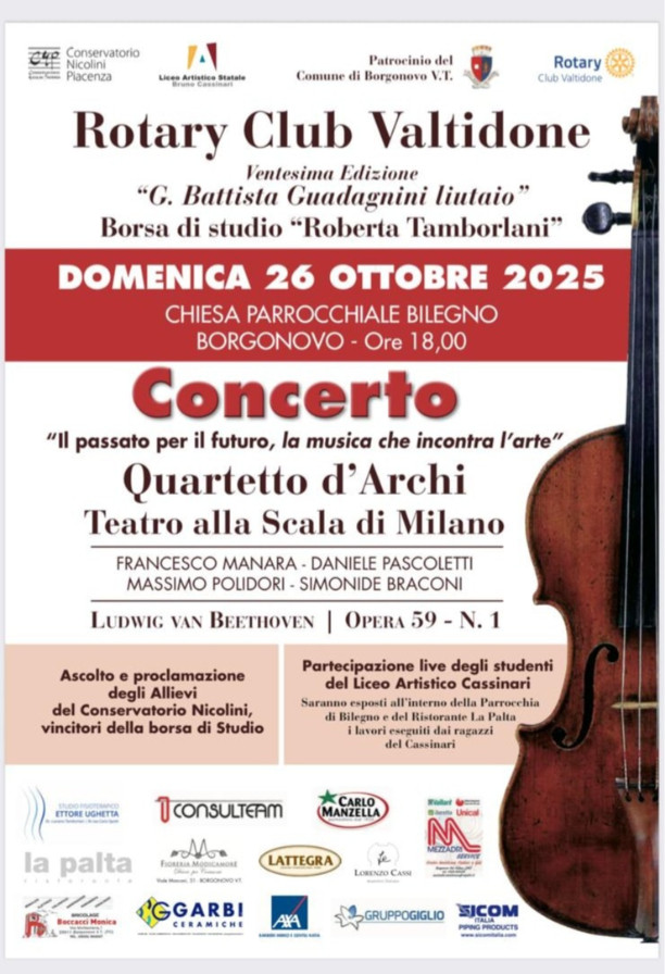 Il passato per il futuro, la musica che incontra l’arte