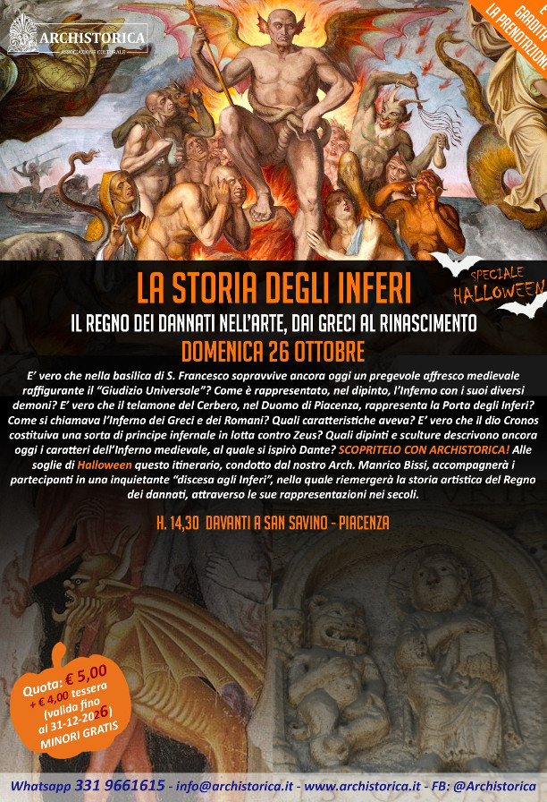 La storia degli Inferi – Il regno dei dannati nell’arte, dai Greci al Rinascimento