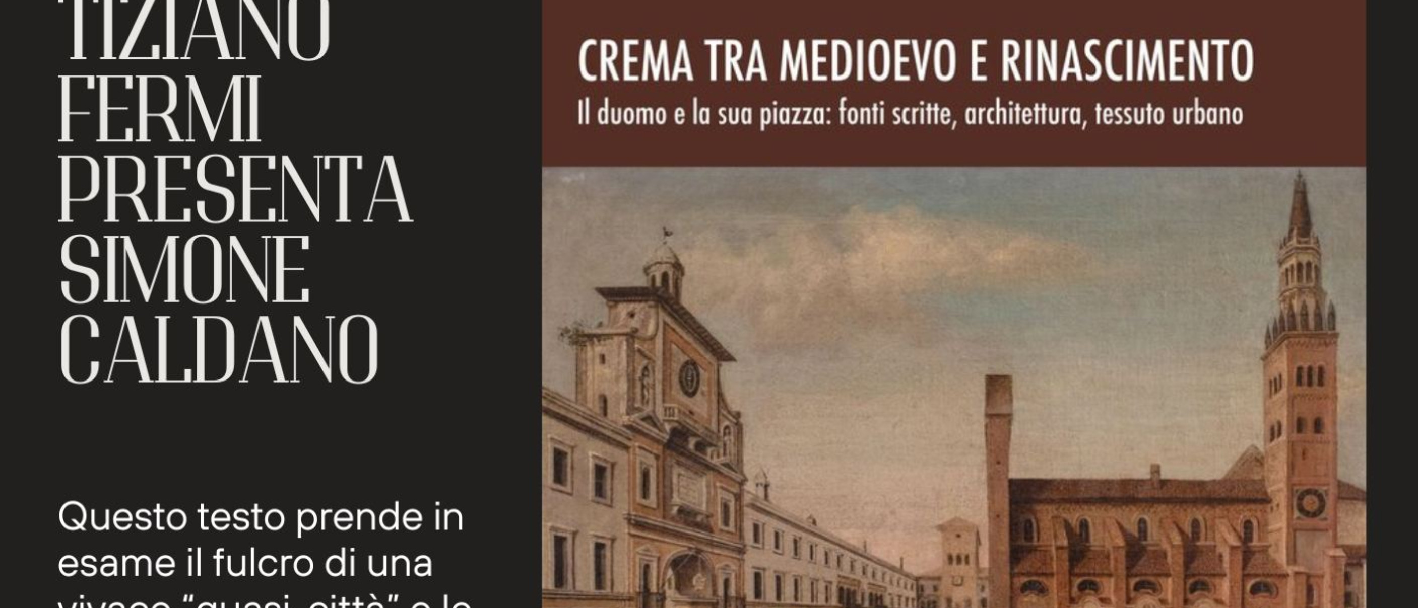 Tiziano Fermi presenta Simone Caldano