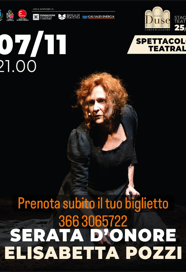 Serata d'Onore - Elisabetta Pozzi