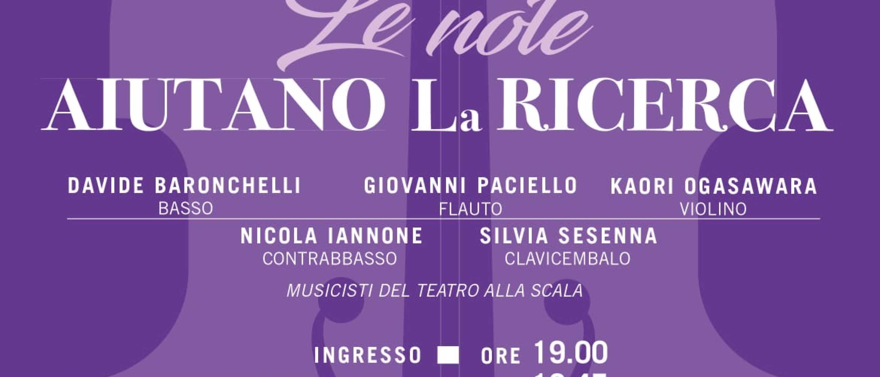 Semina anche tu per la vita, le Note aiutano la Ricerca