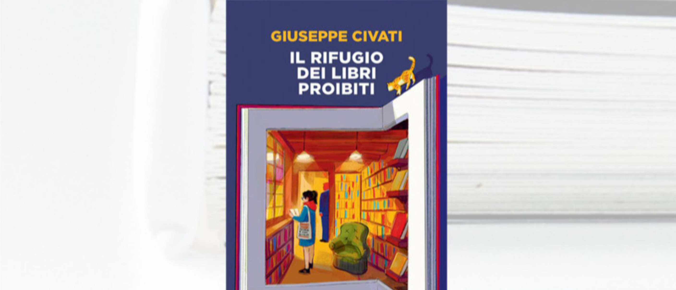 Giuseppe Civati presenta “Il rifugio dei libri proibiti”