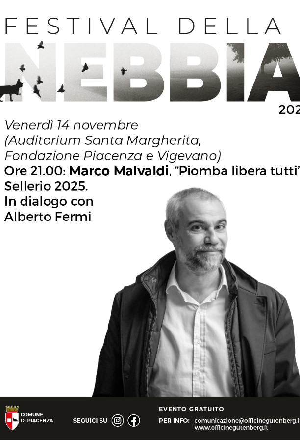 Festival della Nebbia – Incontro con Marco Malvaldi