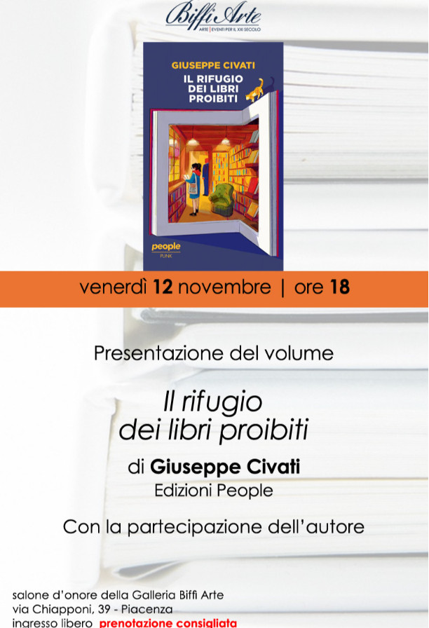 Giuseppe Civati presenta “Il rifugio dei libri proibiti”