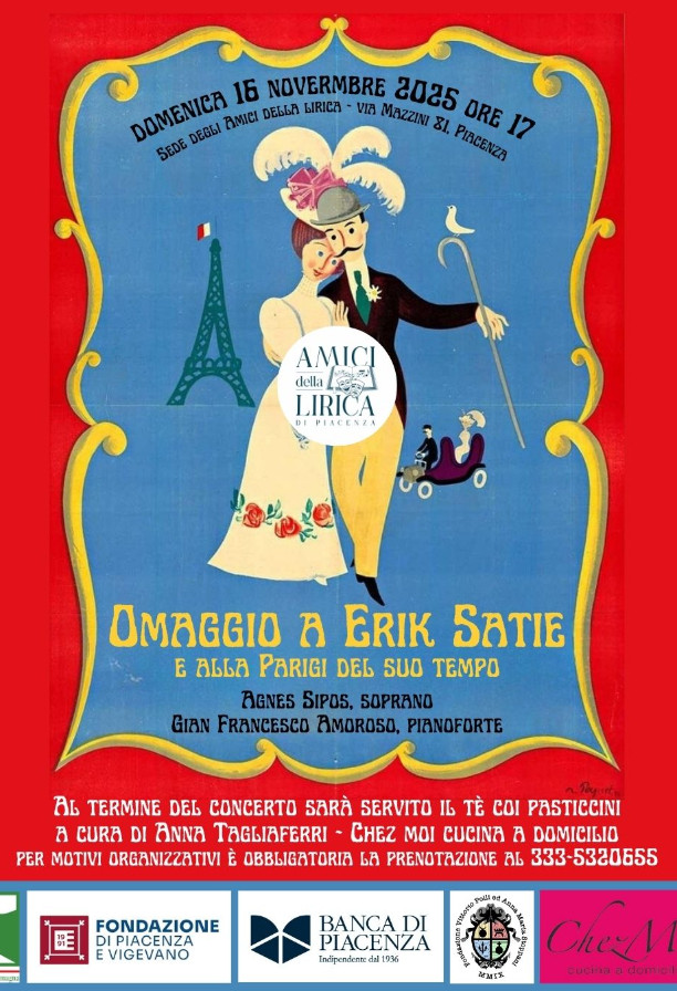 Omaggio a Erik Satie e alla Parigi del suo tempo