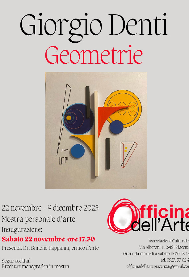 Geometrie – Mostra personale di Giorgio Denti