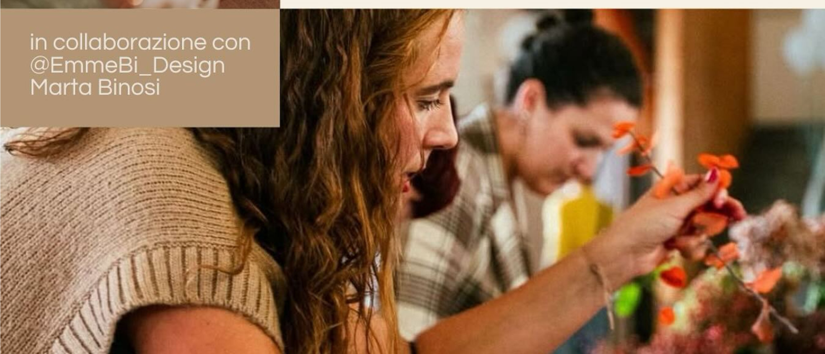 Il linguaggio dei fiori – Corso creativo per realizzare il tuo centrotavola