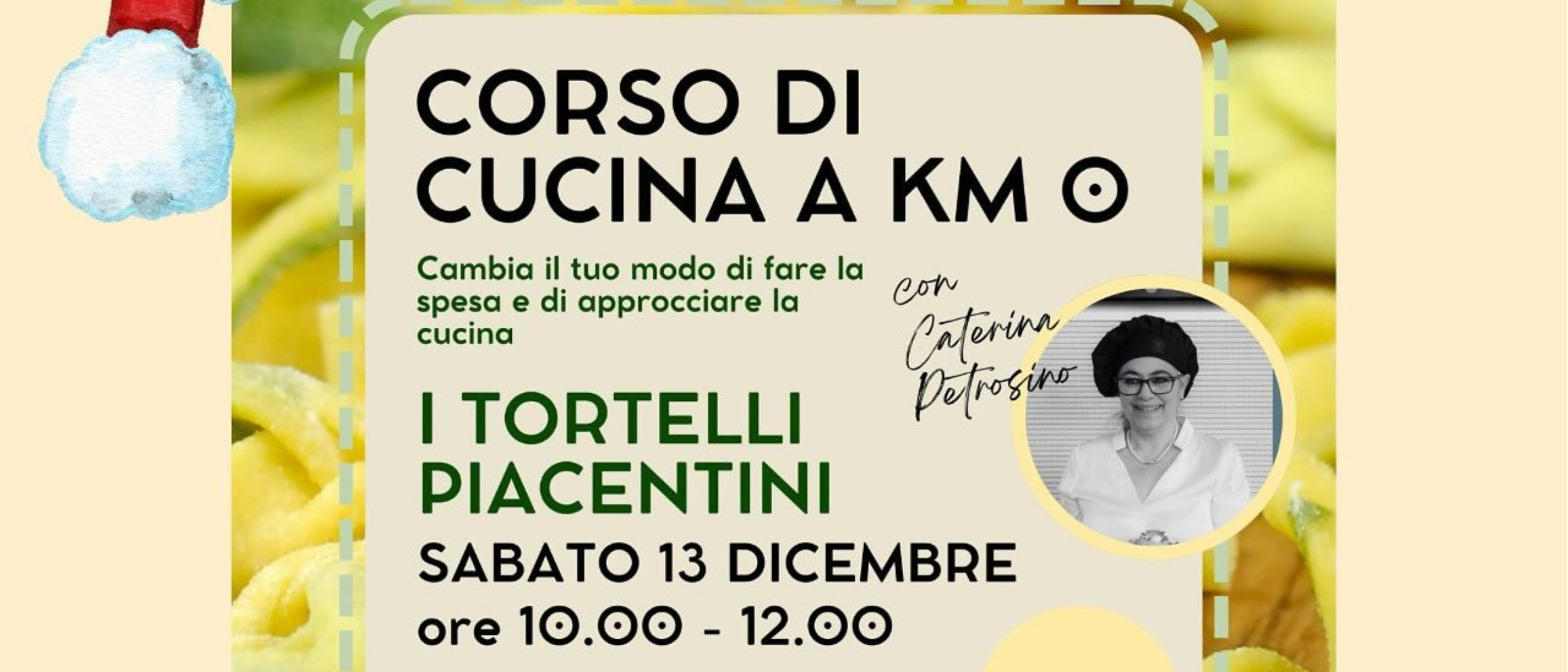 Corso di cucina a Km 0 al Mercato Coperto di Campagna Amica