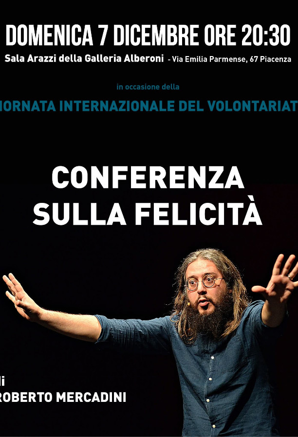 Conferenza sulla Felicità – Roberto Mercadini