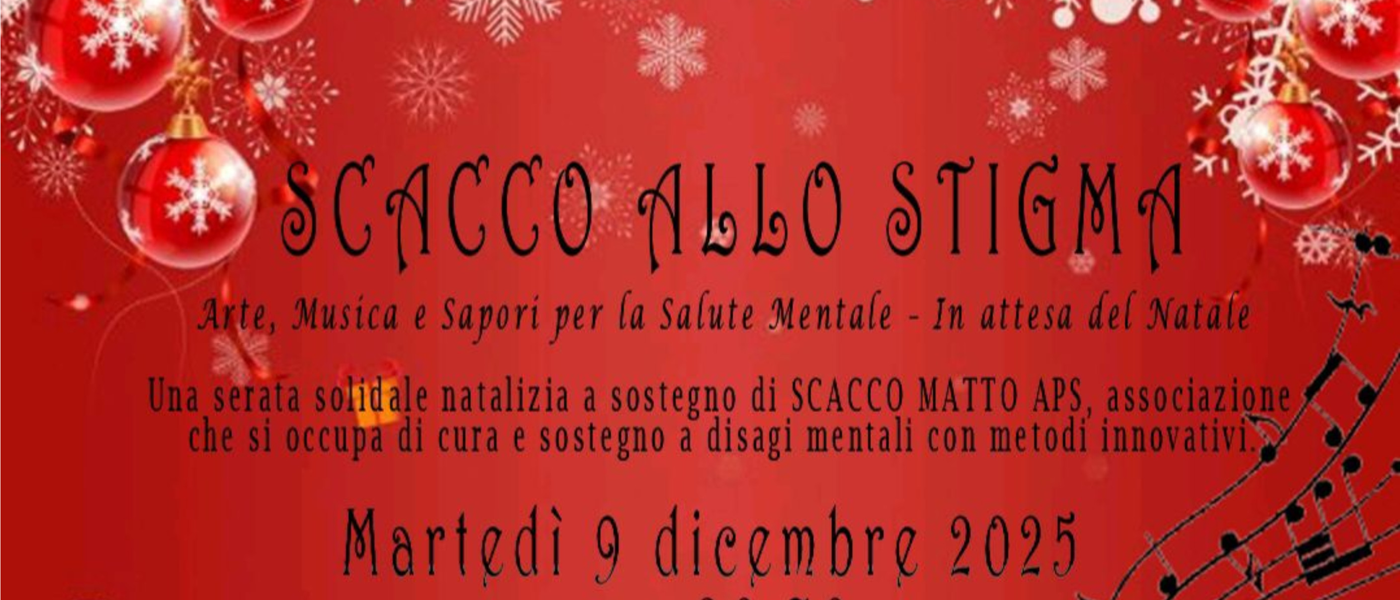 Scacco allo Stigma – Serata benefica con arte, musica e sapori dal mondo