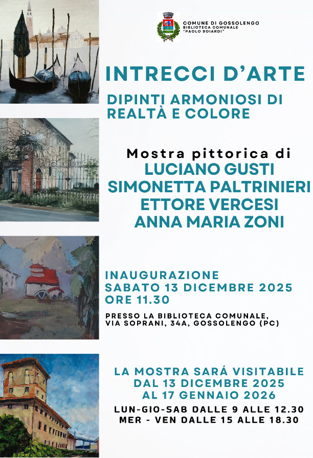 Intrecci d’Arte. Dipinti armoniosi di realtà e colore