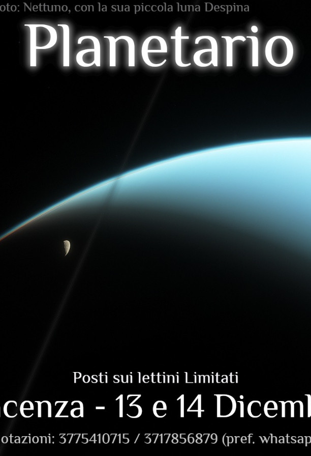 Viaggio tra Stelle e Pianeti al Planetario Vega Skywatching