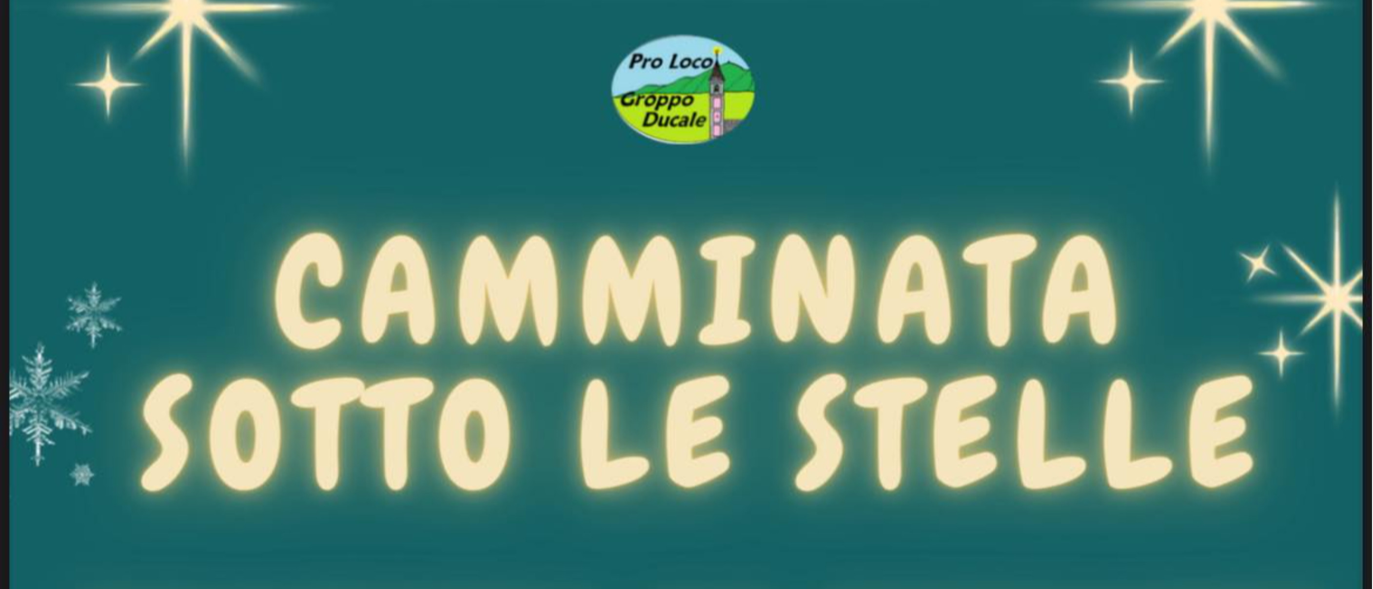 Camminata sotto le stelle