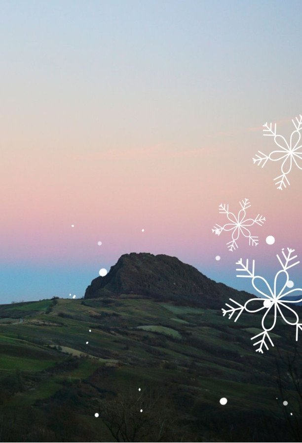 Brindisi di fine anno sulla Pietra Parcellara