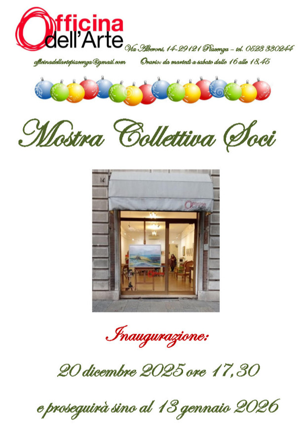 Mostra Collettiva Soci - Officina dell'Arte