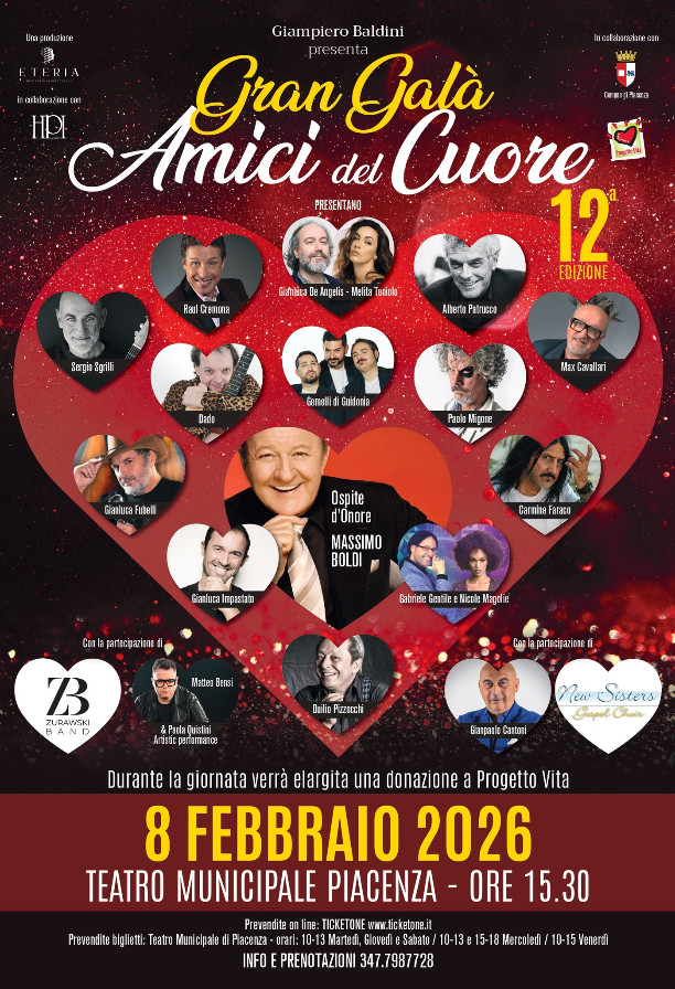 Gran Galà Amici del Cuore - 12ª edizione